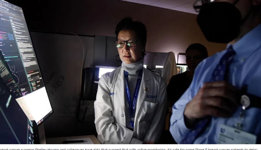 Stage 0 breast cancer patients may not need to rush to surgery